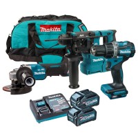 Akumuliatorinių įrankių komplektas MAKITA DK003GM2+ 40V MAX XGT